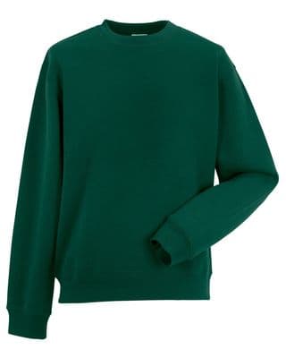 CAITHNESS RDA ADULT ROUND NECK SWEATSHIRT WITH EMBROIDERED LOGO