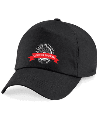Caithness & Sutherland Vintage & Classic Club Cap with Printed Logo
