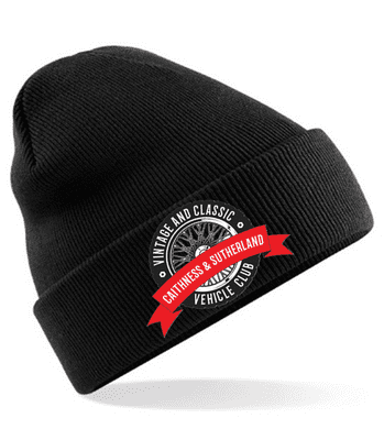 Caithness & Sutherland Vintage & Classic Club Cuffed Beanie
