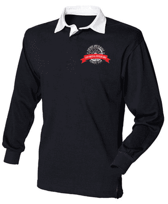 CAITHNESS & SUTHERLAND VINTAGE & CLASSIC CLUB  L/S RUGBY WITH LEFT BREAST EMBROIDERY