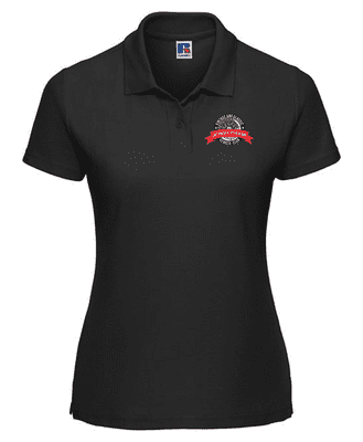 CAITHNESS & SUTHERLAND VINTAGE & CLASSIC CLUB LADIES POLO SHIRT WITH EMBROIDERED LOGO