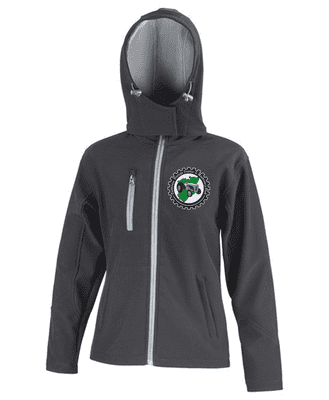 Caithness Vintage Tractor & Machinery Club Women's Hooded Fitted Soft Shell Jacket with LBE