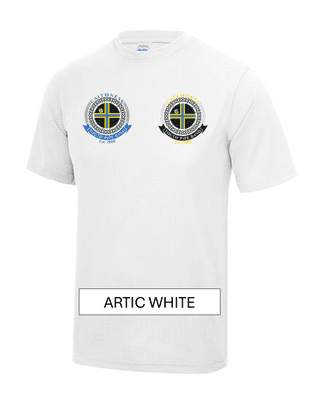 CAITHNESS YOUTH PIPE BAND ADULTS 4XL OR 5XL COOL T-SHIRT WITH LEFT BREAST EMBROIDERY