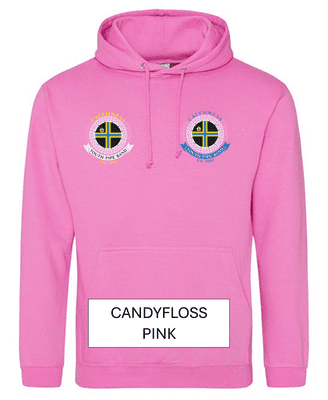 CAITHNESS YOUTH PIPE BAND ADULTS HOODIE WITH LEFT BREAST EMBROIDERY