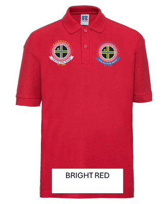 CAITHNESS YOUTH PIPE BAND KIDS POLO SHIRT WITH LEFT BREAST EMBROIDERY