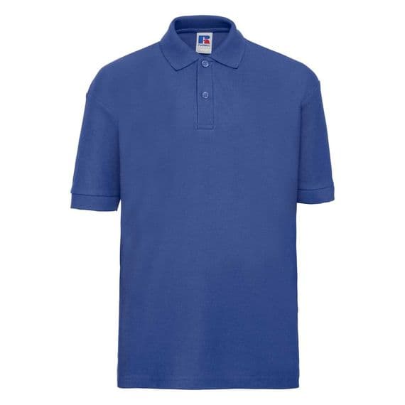 CROSSROADS PRIMARY SCHOOL ROYAL BLUE POLO SHIRT WITH LOGO
