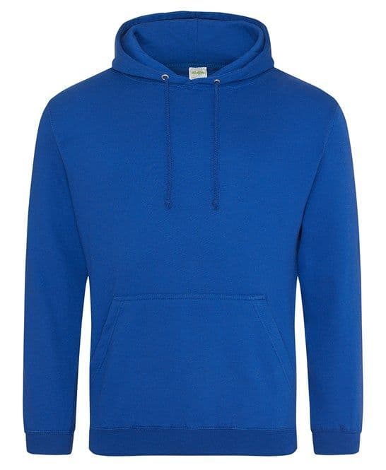 DUNNET BADMINTON ROYAL BLUE ADULTS PULLOVER HOODIE WITH HEAT SEALS