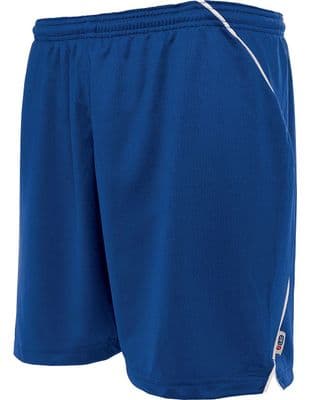 EAST END FC SHORT SHORTS ROYAL/WHITE