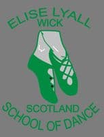 ELISE LYALL SCHOOL OF DANCE WOMENS BLACK SOFTSHELL JACKET WITH LOGOS