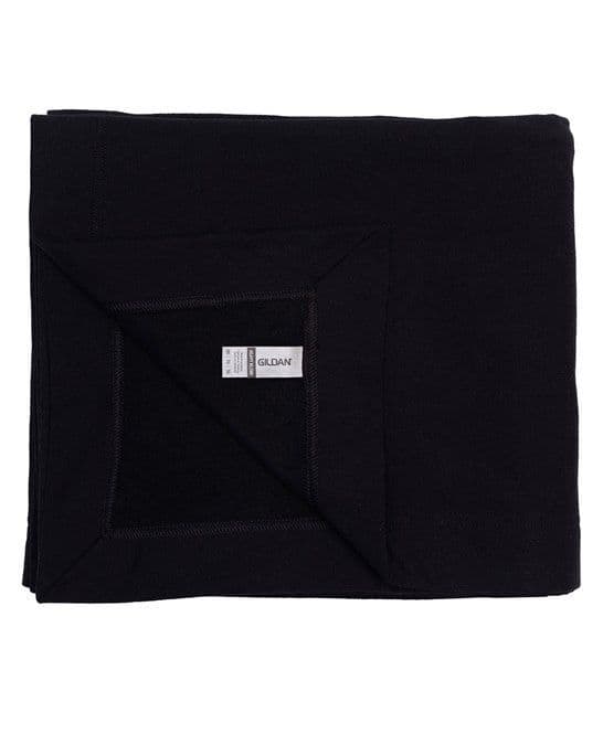 ELISE LYALL SCHOOL OF HIGHLAND DANCE EMBROIDERERD BLACK BLANKET