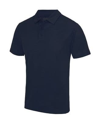 HALKIRK RIFLE CLUB ADULT COOL POLO SHIRT WITH EMBROIDERED LOGO