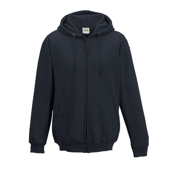 HALKIRK RIFLE CLUB ADULT ZIPPED HOODIE WITH EMBROIDERED LOGO