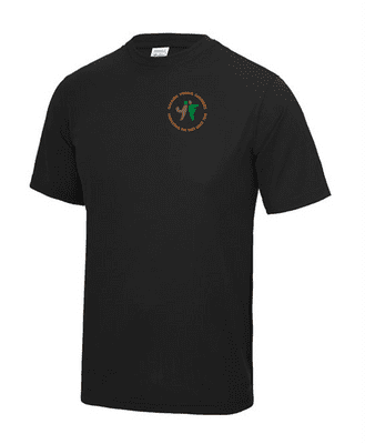 HALKIRK YOUNG FARMERS UNISEX COOL T-SHIRT WITH LEFT BREAST EMBROIDERY