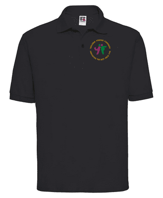 HALKIRK YOUNG FARMERS UNISEX POLO SHIRT WITH LEFT BREAST EMBRROIDERY