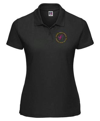 HALKIRK YOUNG FARMERS WOMEN'S POLO SHIRT WITH LEFT BREAST EMBROIDERY