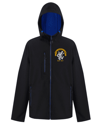 KEISS F.C NAVIGATE 2 LAYER HOODED SOFTSHELL JACKET WITH LBE