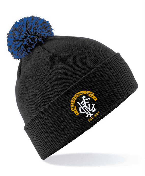 KEISS F.C POM POM BEANIE WITH EMB