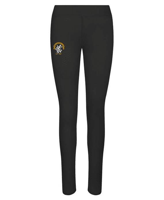 KEISS F.C WOMENS COOL WORKOUT LEGGINGS WITH EMBROIDERY