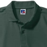 KEISS PRIMARY SCHOOL BOTTLE GREEN POLO SHIRT WITH LOGO
