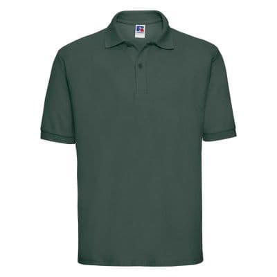 KEISS PRIMARY SCHOOL BOTTLE GREEN POLO SHIRT WITH LOGO