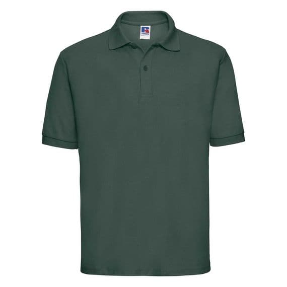 KEISS PRIMARY SCHOOL BOTTLE GREEN POLO SHIRT WITH LOGO