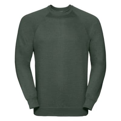 KEISS PRIMARY SCHOOL BOTTLE GREEN SWEATSHIRT WITH LOGO