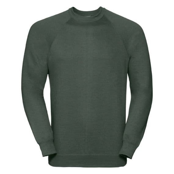 KEISS PRIMARY SCHOOL BOTTLE GREEN SWEATSHIRT WITH LOGO