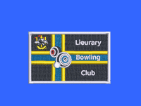 LIEURARY BOWLING CLUB ROYAL BLUE SWEATSHIRT WITH EMBROIDERED LOGO