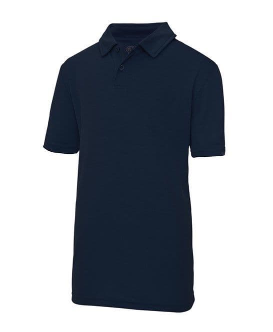 LYBSTER ELC NAVY  COOL POLO SHIRT WITH LOGO