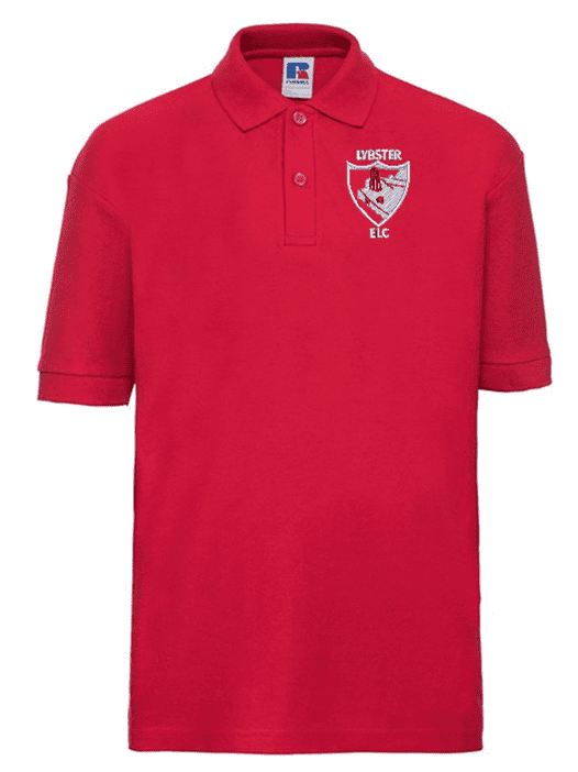 LYBSTER ELC RED POLOSHIRT