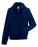 LYBSTER ELC ZIPPED HOODIE WITH EMBROIDERED LOGO