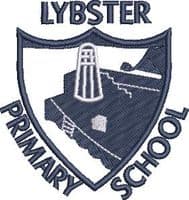 LYBSTER PRIMARY SCHOOL WHITE  COOL POLO SHIRT WITH LOGO