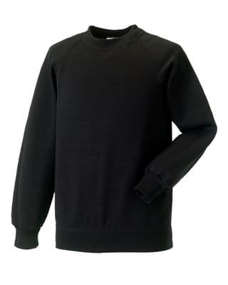 MELVICH  PRIMARY SCHOOL BLACK  SWEATSHIRT WITH LOGO