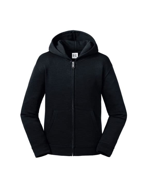 MELVICH PRIMARY SCHOOL BLACK ZIPPED HOODIE WITH LOGO