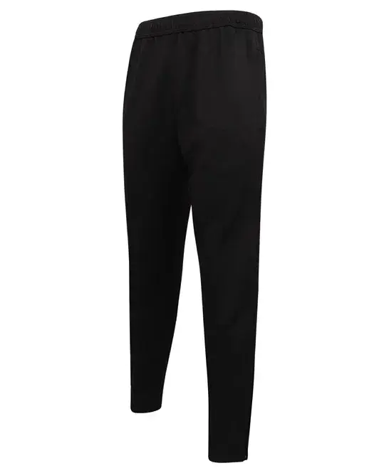 NEWTON PARK NURSERY BLACK TRACKSUIT PANTS WITH LEFT LEG EMBROIDERY