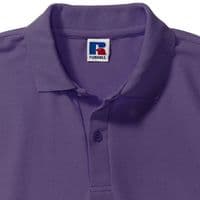 NEWTON PARK NURSERY SCHOOL CLASSIC PURPLE POLO SHIRT WITH LOGO