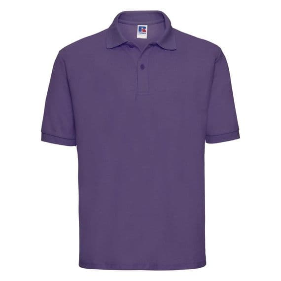 NEWTON PARK NURSERY SCHOOL CLASSIC PURPLE POLO SHIRT WITH LOGO