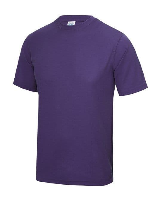 NEWTON PARK NURSERY SCHOOL PURPLE COOL T- SHIRT WITH LOGO