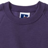 NEWTON PARK NURSERY SCHOOL PURPLE SWEATSHIRT WITH LOGO