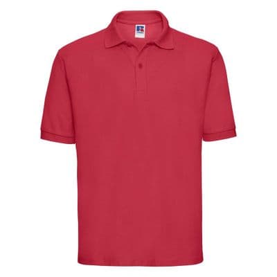 NOSS PRIMARY SCHOOL CLASSIC RED POLO SHIRT WITH LOGO