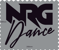 NRG DANCE CLASS UNIFORM WOMENS COOL T-SHIRT WITH HEAT SEAL + PERSONALISED