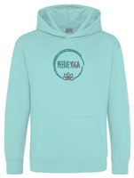 PEEDIE YOGA PEPPERMINT HOODIE WITH FRONT CENTRE EMBROIDERED LOGO