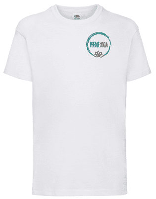 PEEDIE YOGA WHITE T-SHIRT