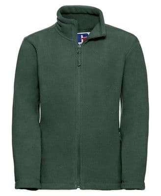 PENNYLAND ELC BOTTLE GREEN RUSSELL'S FLEECE WITH EMBROIDERED LOGO