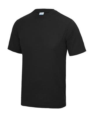 PPP ELC BLACK COOL T- SHIRT WITH EMBROIDERED LOGO