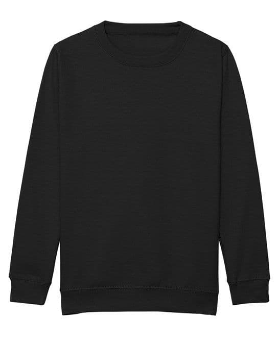 PPP ELC BLACK SWEATSHIRT WITH EMBROIDERED LOGO