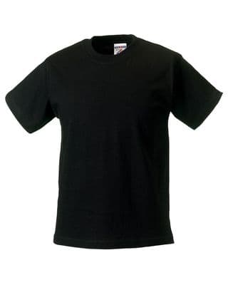 PPP ELC BLACK T-SHIRT WITH EMBROIDERED LOGO