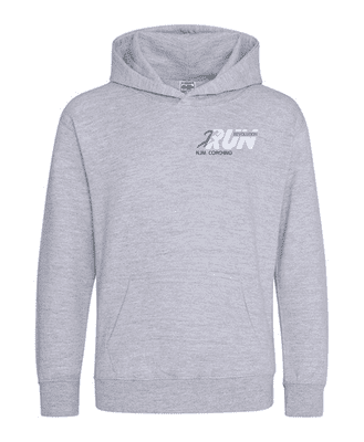 RUN REVOLUTION PULLOVER HOODIE WITH EMBROIDERED LOGO