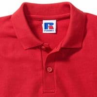 SCALLYWAGS NURSERY  SCHOOL CLASSIC RED POLO SHIRT WITH EMBROIDERED LOGO
