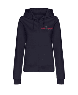 TANYA HORNE WOMEN'S ZIPPED HOODIE